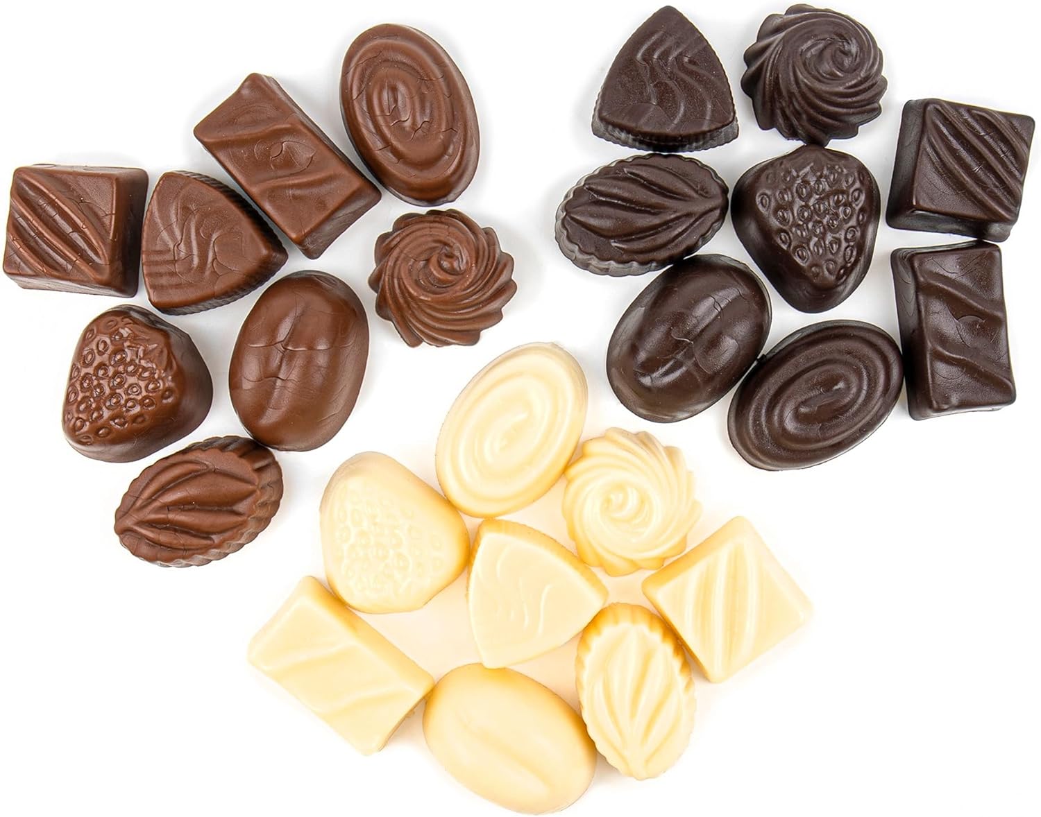 Framendino 24 Pack Artificial Chocolate Display Models
