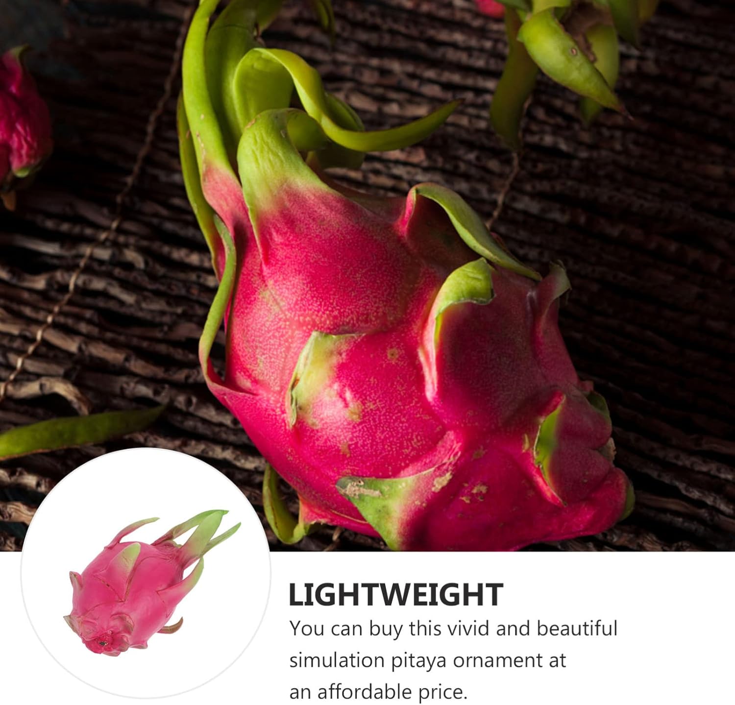 Abaodam Artificial Pitaya Dragon Fruit Display Props