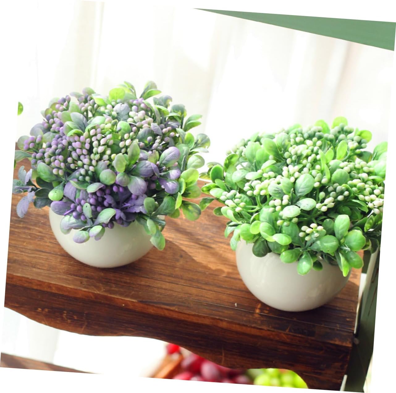 Cabilock 5pcs Lifelike Artificial Berries Decor for Home