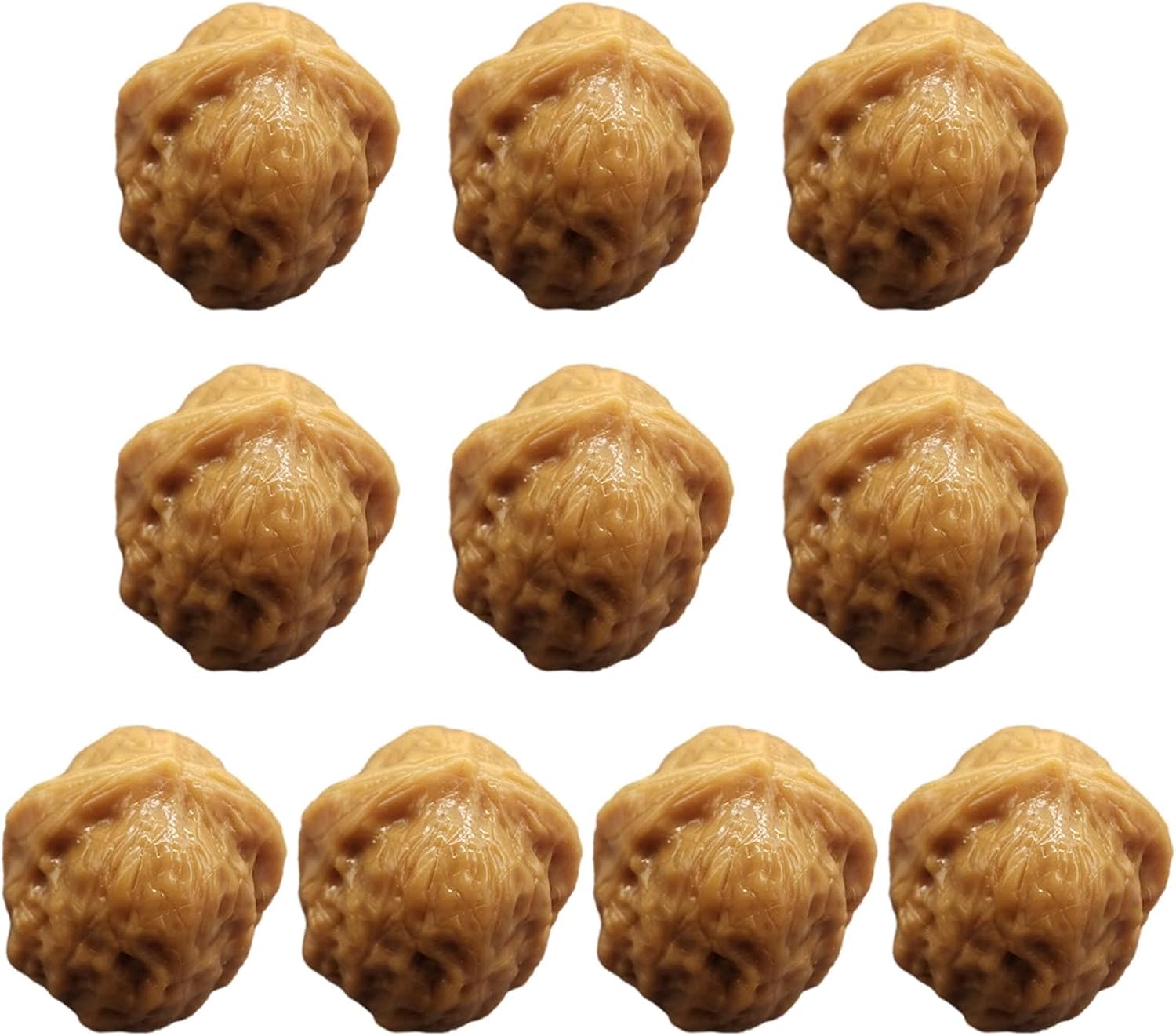10 Piece Simulation Walnut Artificial Fruit Decor
