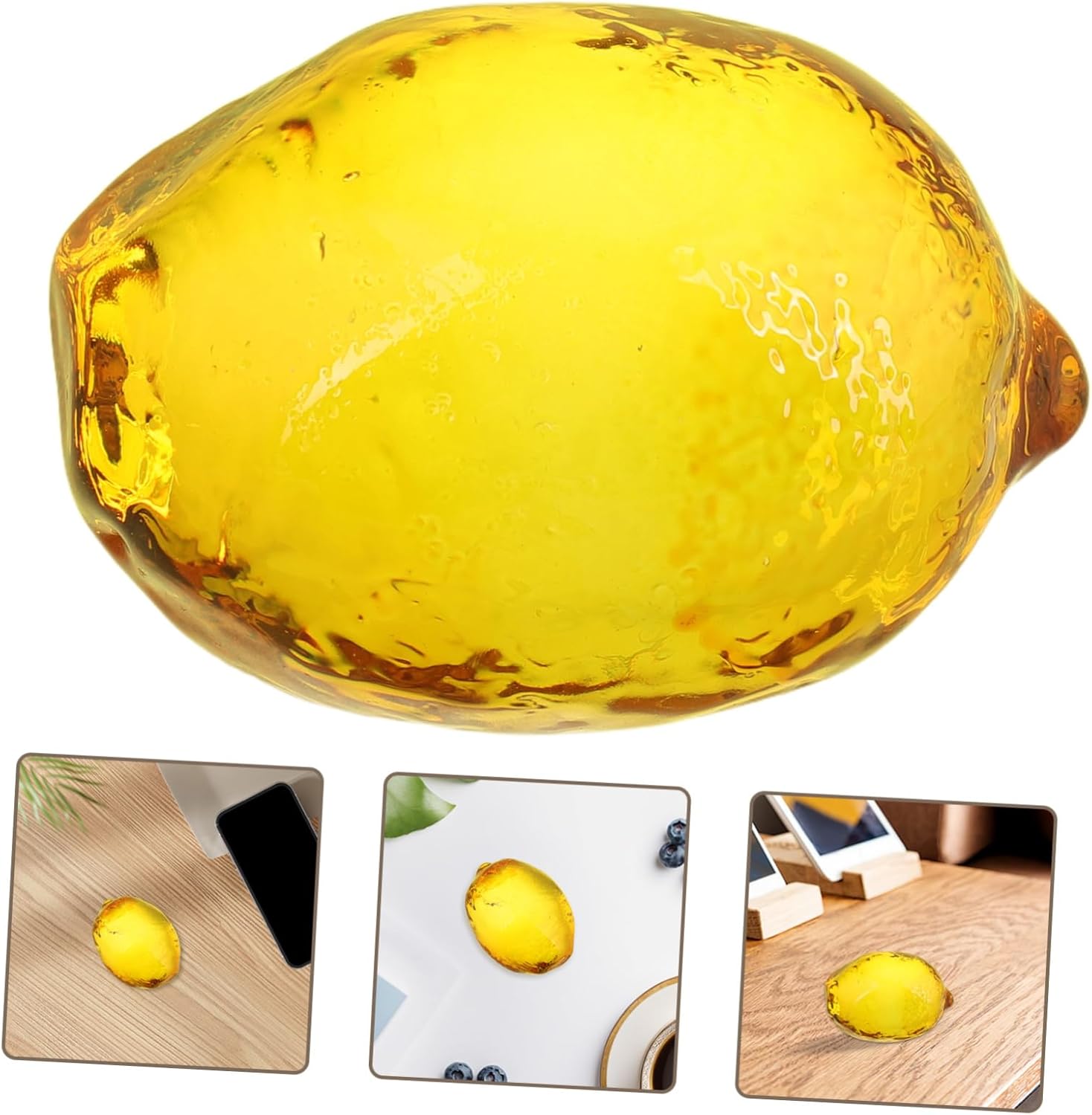 MAGICLULU Artificial Lemon Fruit Realistic House Decoration