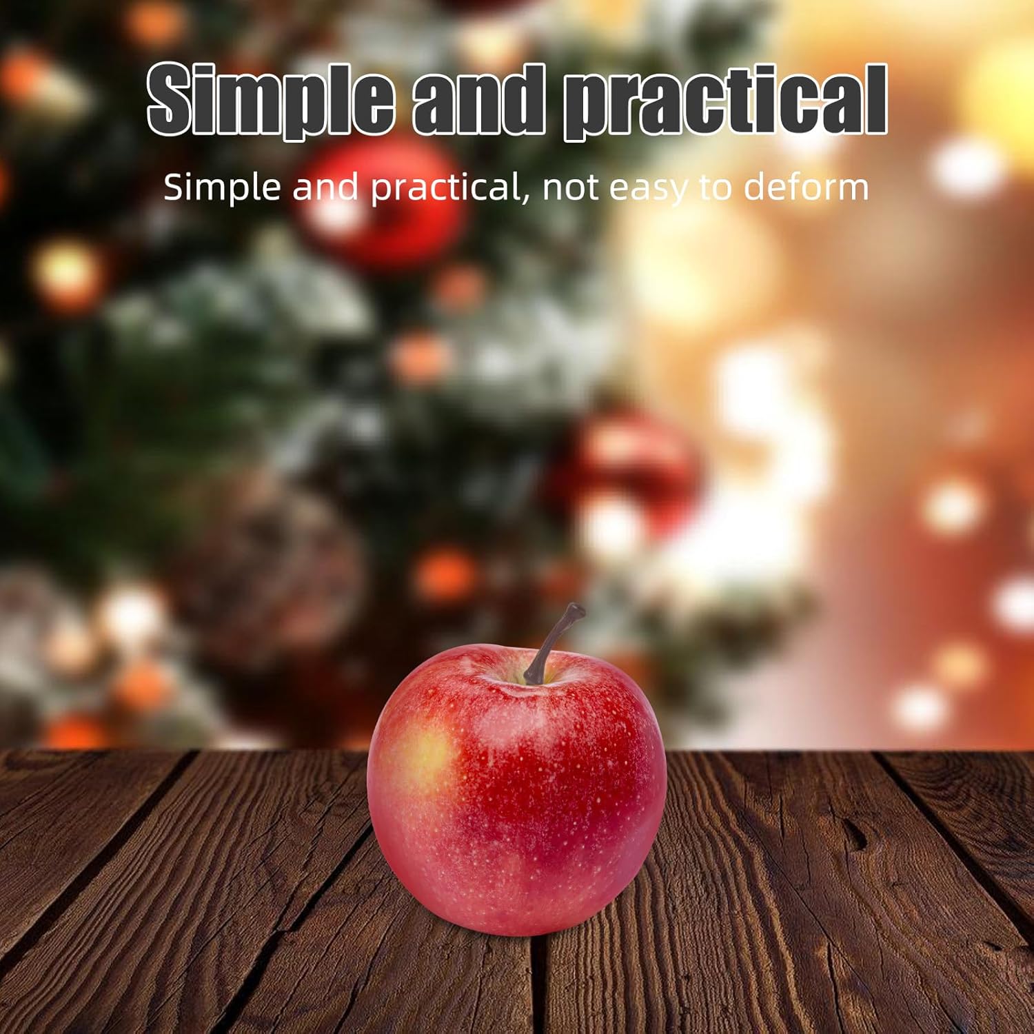 Toyvian 100pcs Realistic Plastic Fruit Stems for DIY Projects