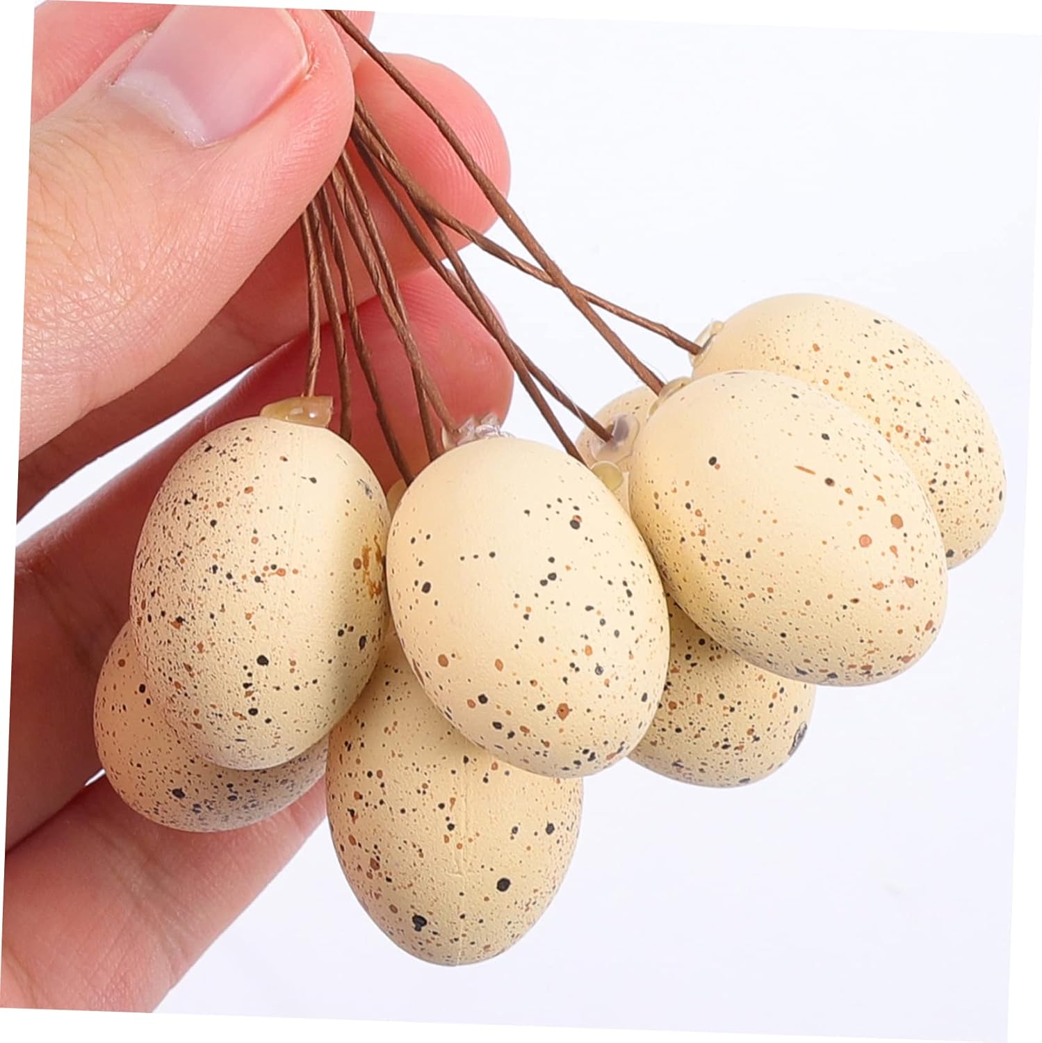 DECHOUS 6pcs Easter Egg Stems Decor Artificial Fruit Branches
