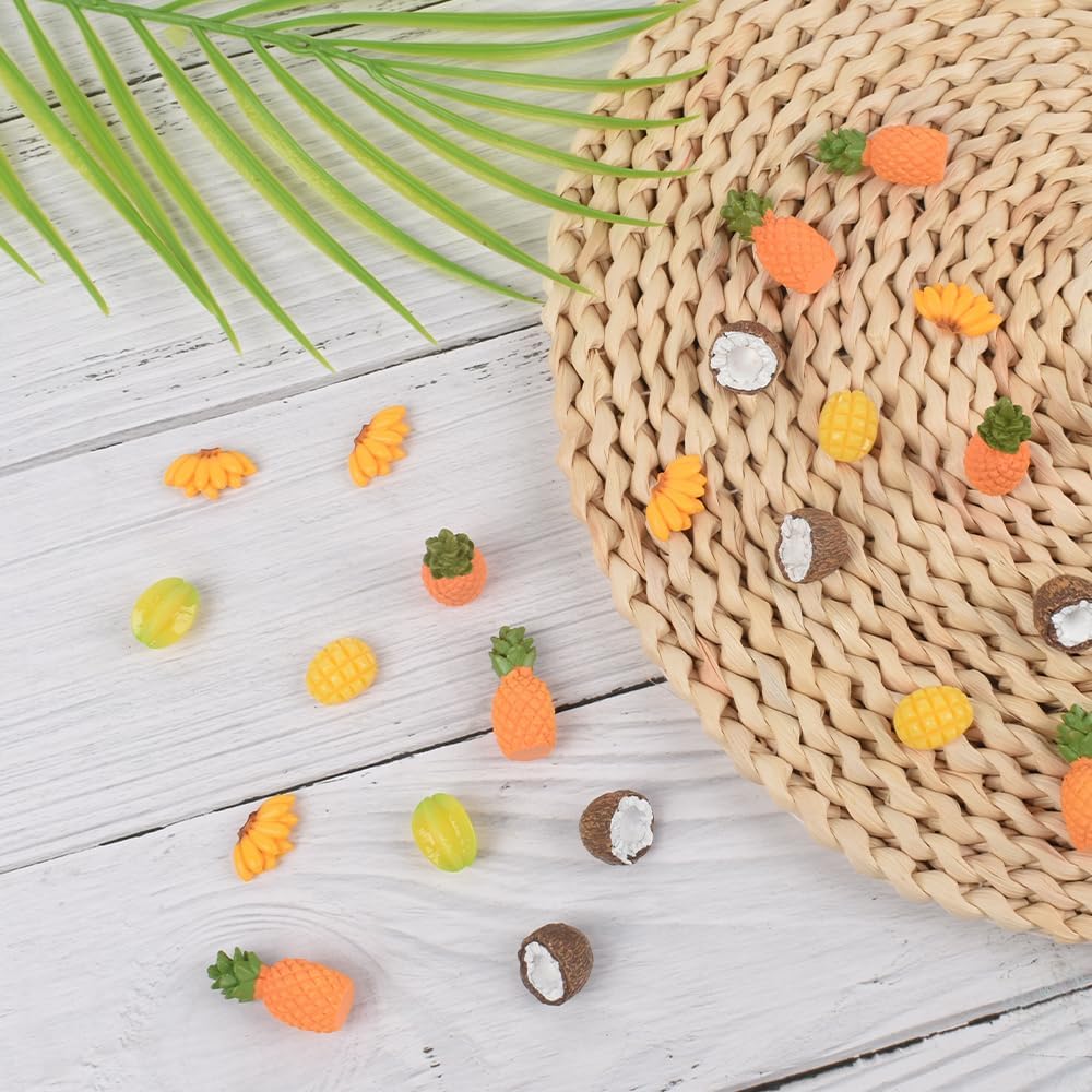Mini Fake Fruit 30PCS Artificial Tropical Fruit Decor