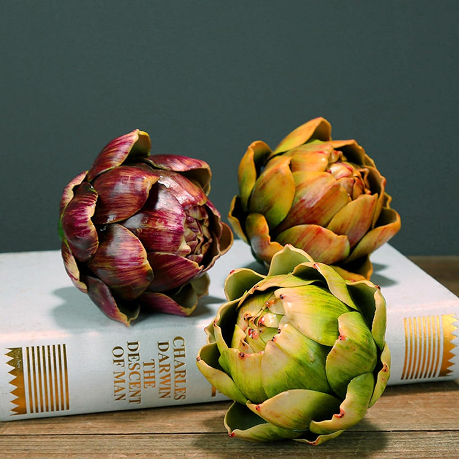 Artificial Artichoke Decor Green Small 3 Pack