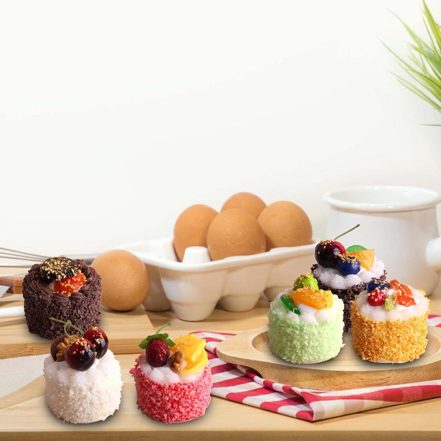 Realistic Artificial Cake Model for Display and Photography