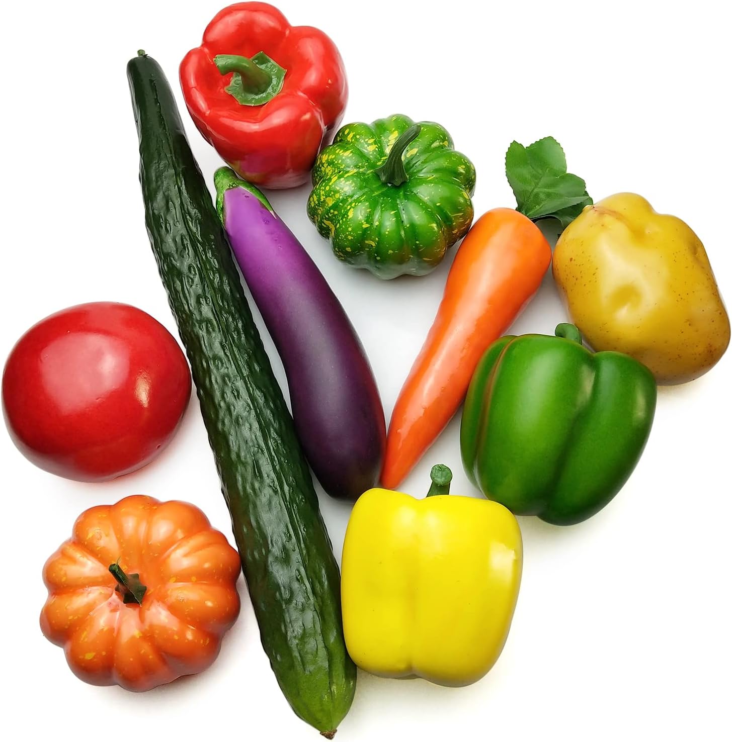 Lorigun 10 Piece Artificial Vegetable Decor Set