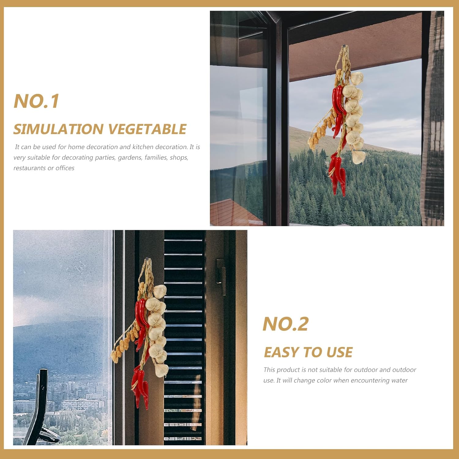 Simulation Vegetable Lanyard Artificial Garlic Pepper Peanut String Pendant