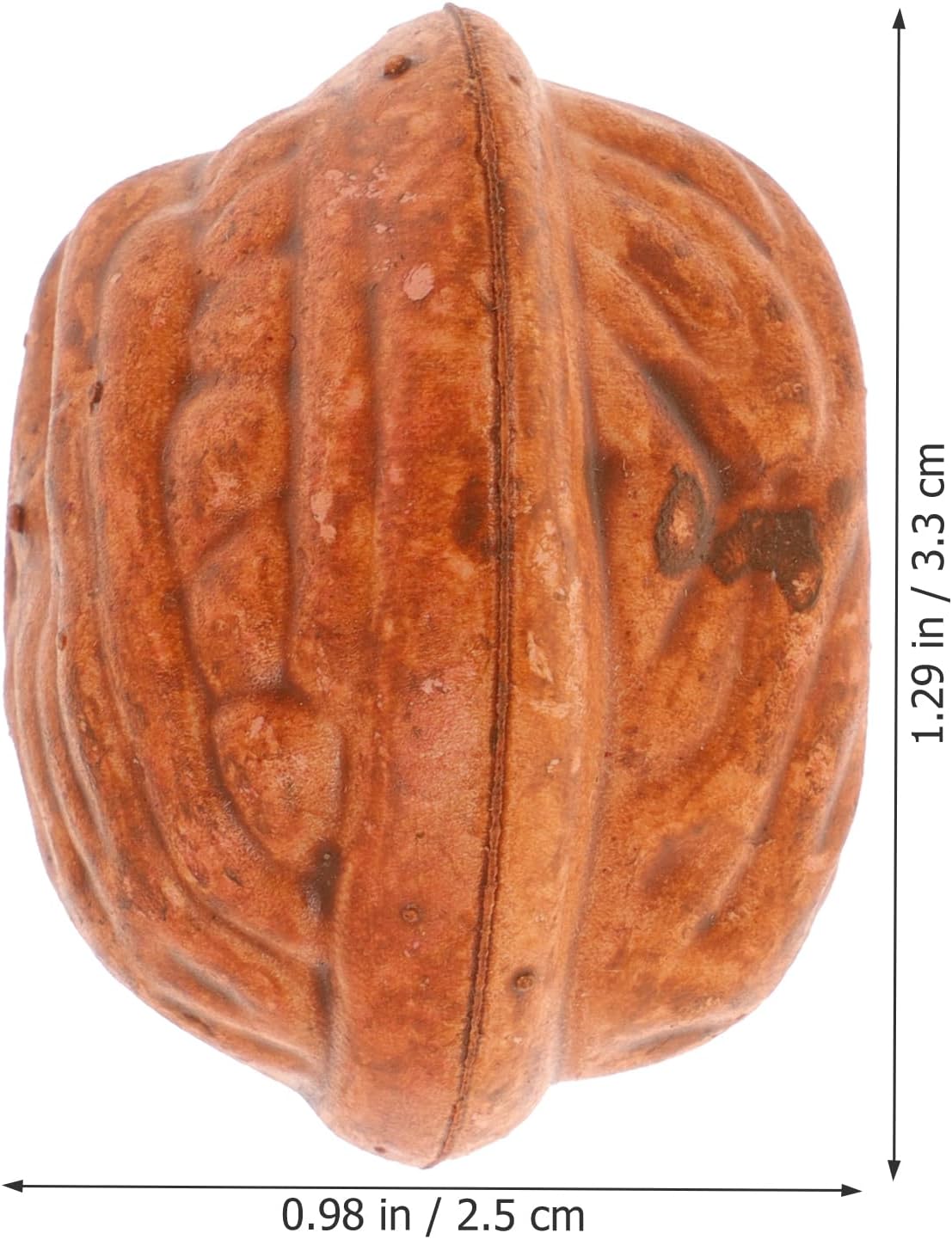 Artibetter 60 Pcs Artificial Walnut Decor Set