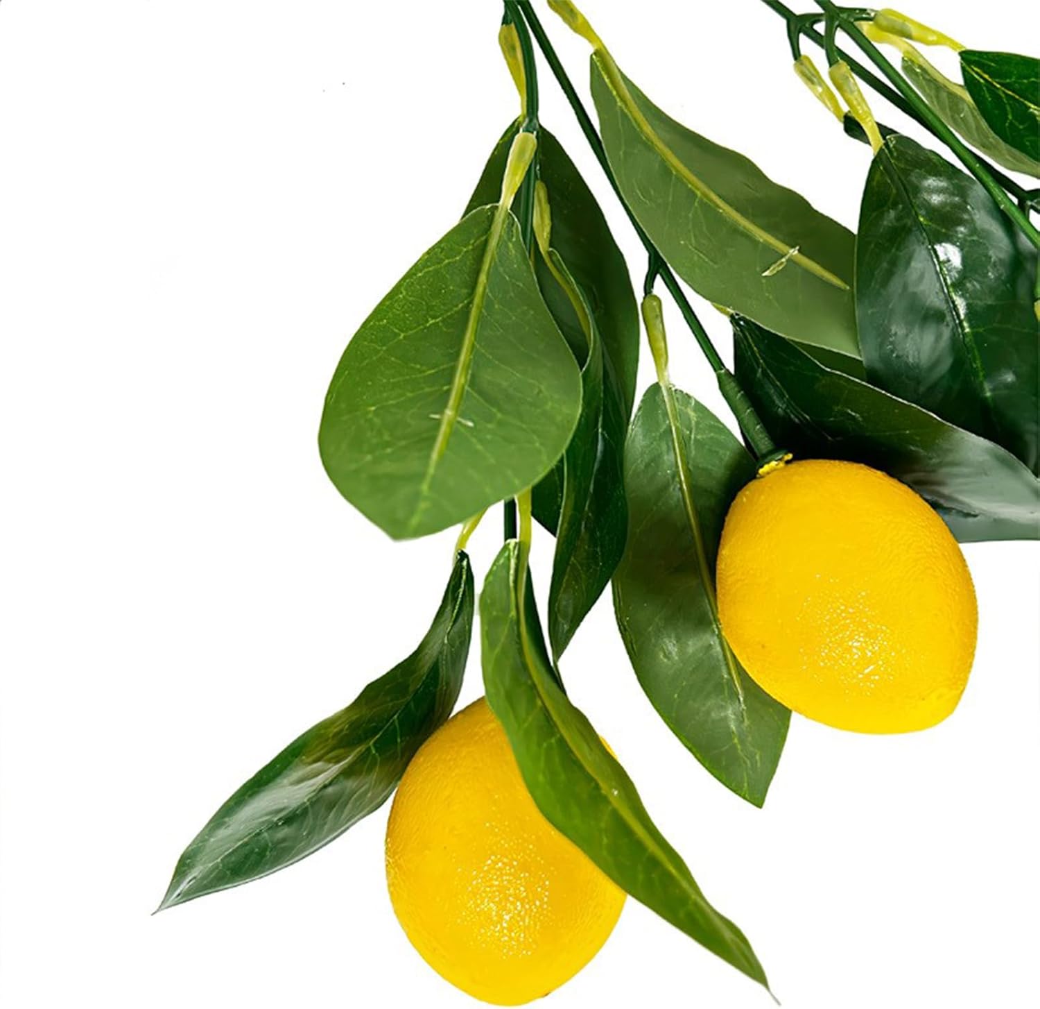 3pcs Artificial Lemon Branches for Home Decor