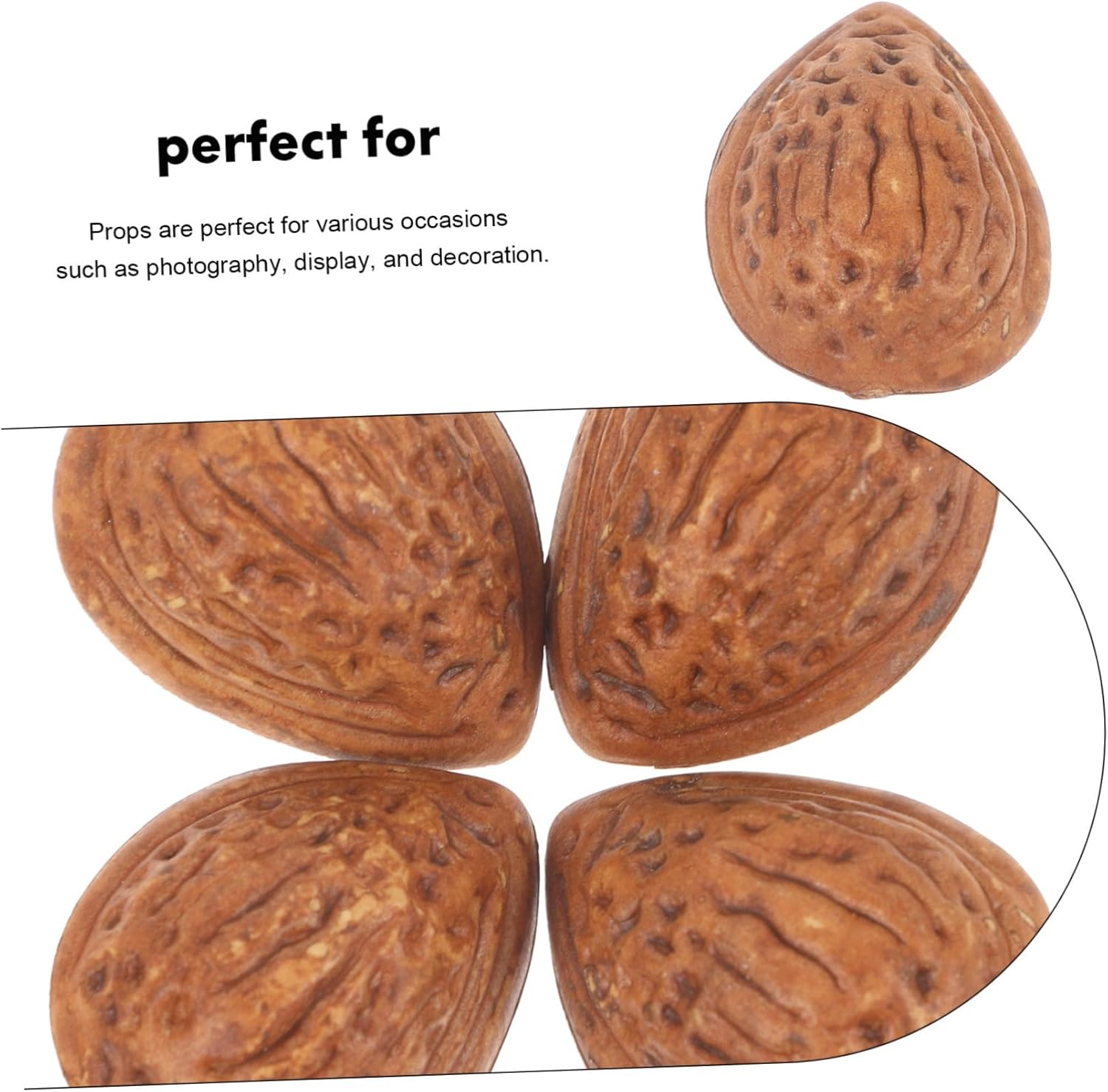 DECHOUS Artificial Nuts Decorations 5sets 10pcs