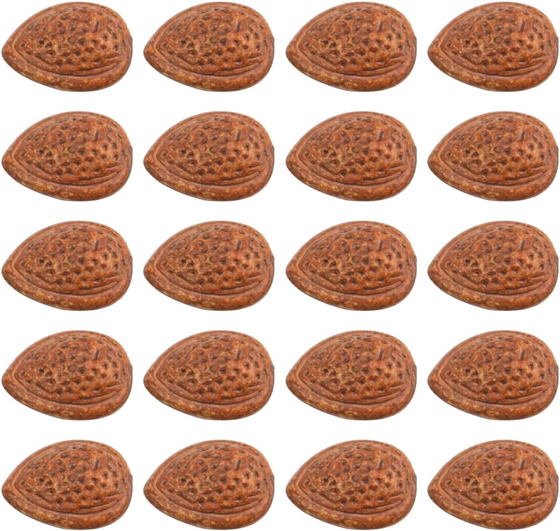 ECYC 20 Pcs Mini Artificial Almond Fruit Decor