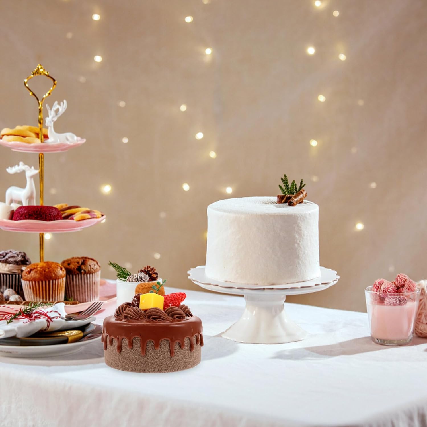 Realistic Fake Cake for Photography and Display