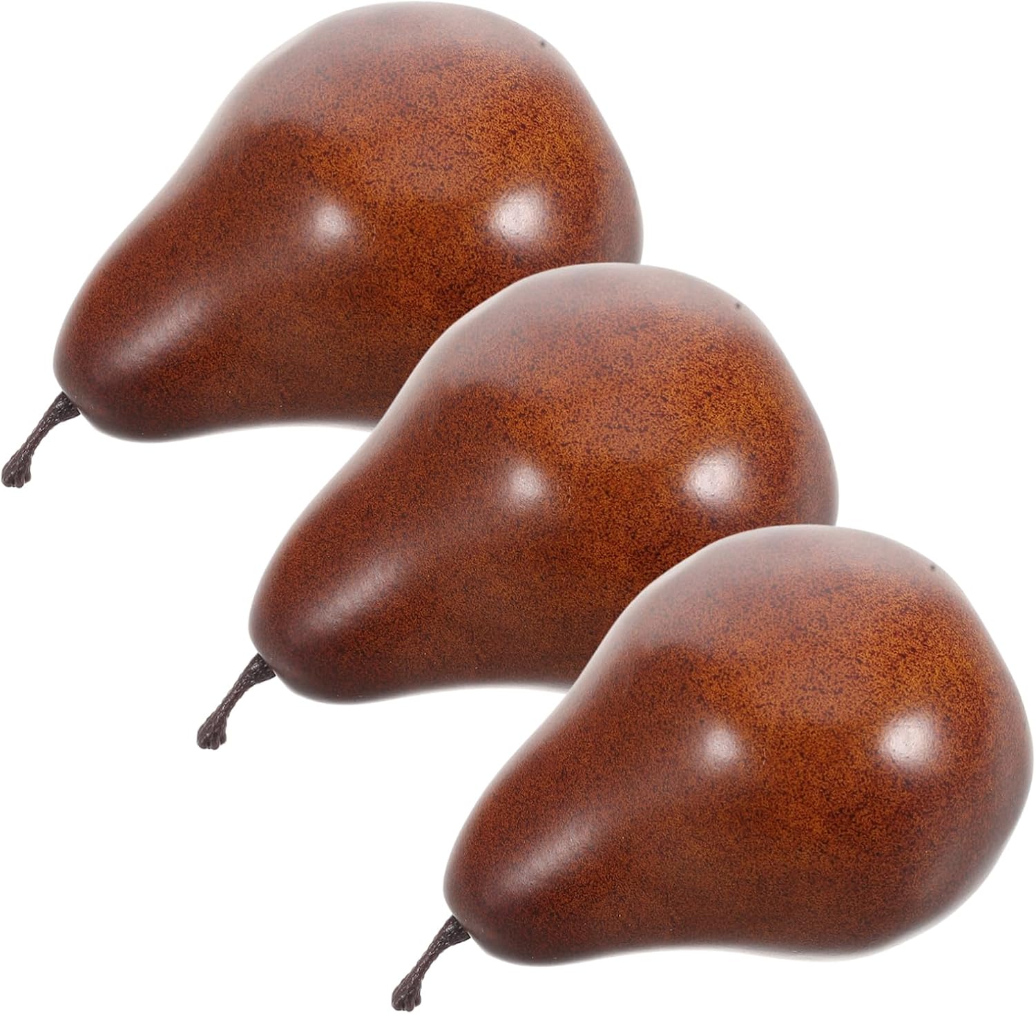 PRETYZOOM 3pcs Artificial Pear Ornament Decor