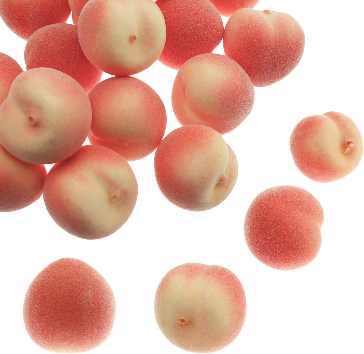 30PCS Simulated Mini Peaches 3cm Handmade DIY Decorations