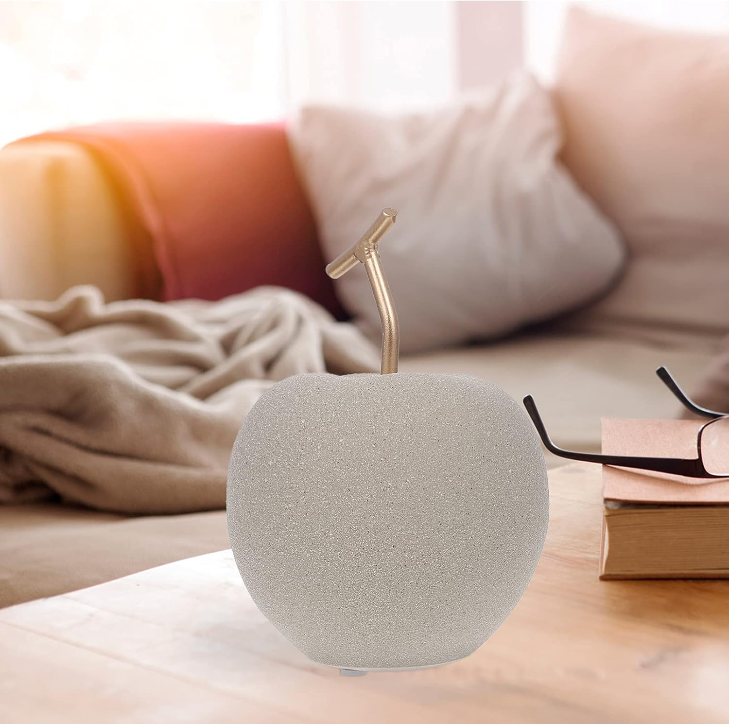 VICASKY 1pc Chic Ceramic Fruit Decoration