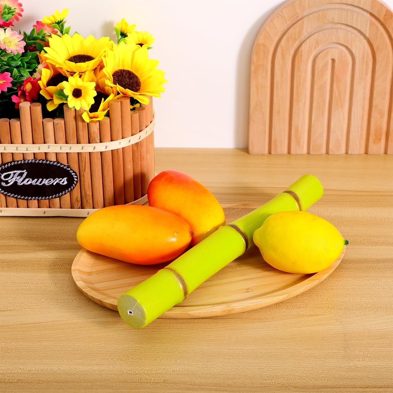 Totority Realistic Artificial Sugarcane for Display