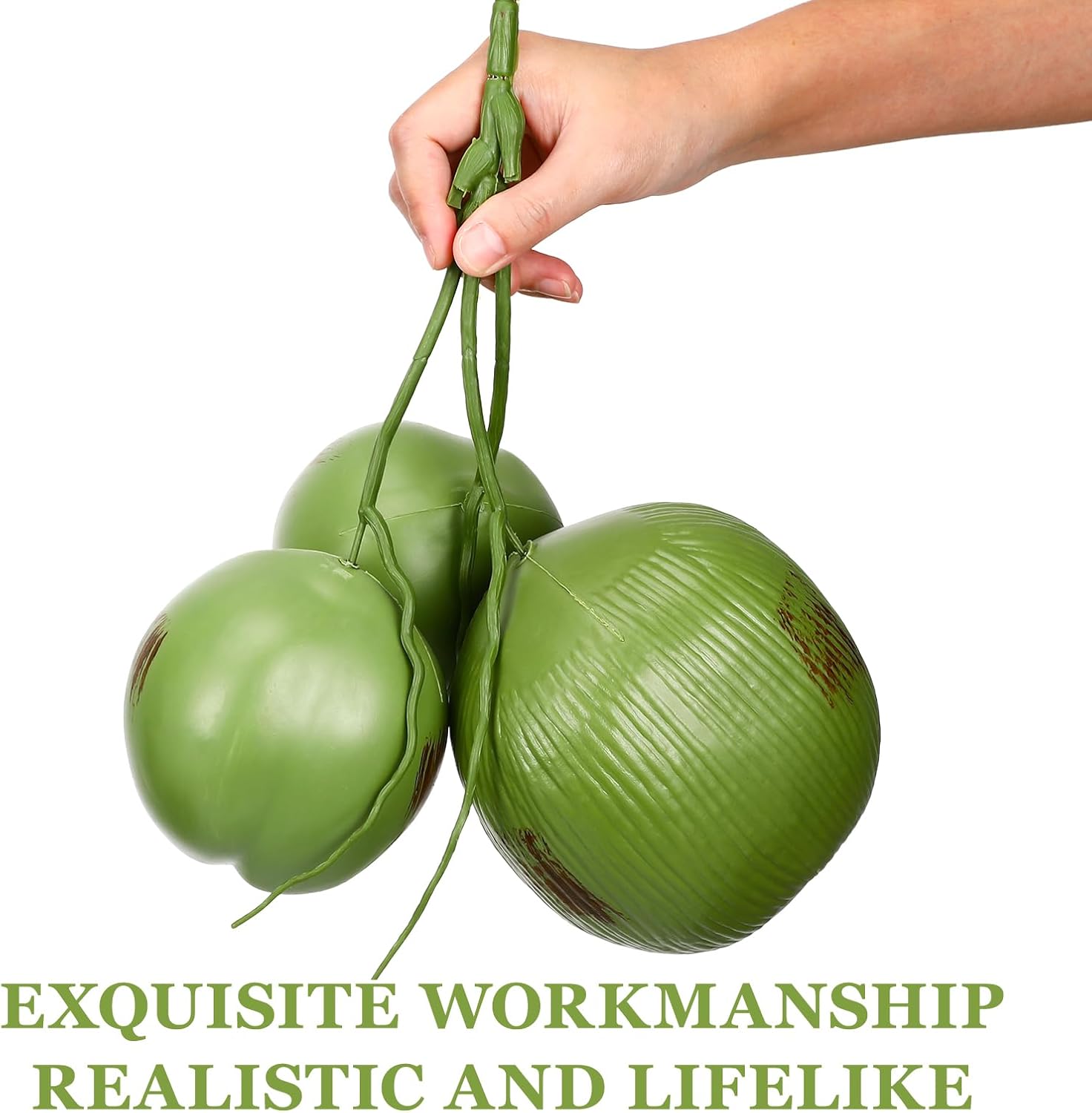 Gadpiparty Artificial Coconut for Decorations