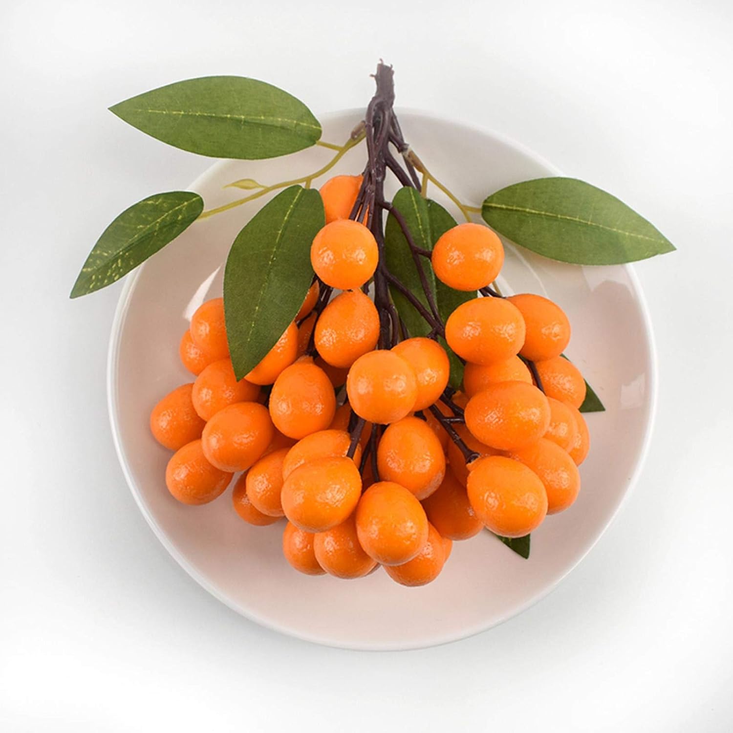 Artificial Kumquat Bunch 19cm Long for Home Decor