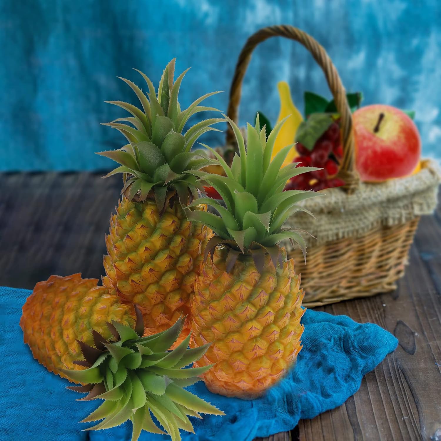 Woration Artificial Pineapple Home Decor 85 Inch
