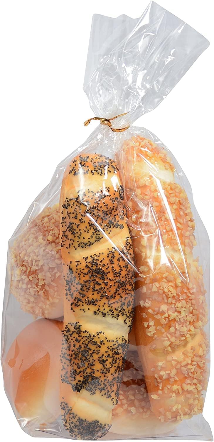 Artificial Bread and Rolls Display Set of 6