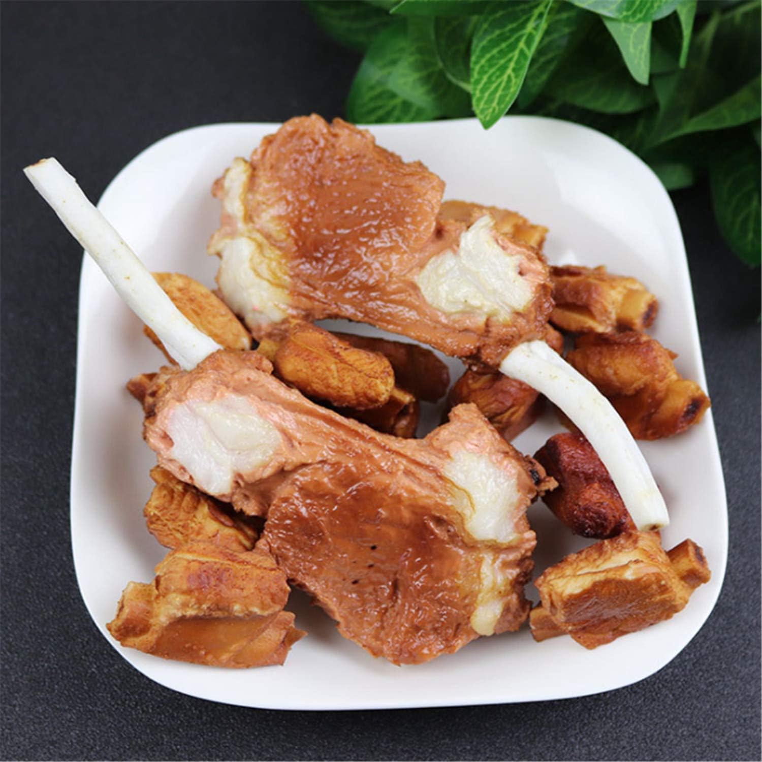 Realistic Handcrafted Fake Meat Mutton Chop Display Prop