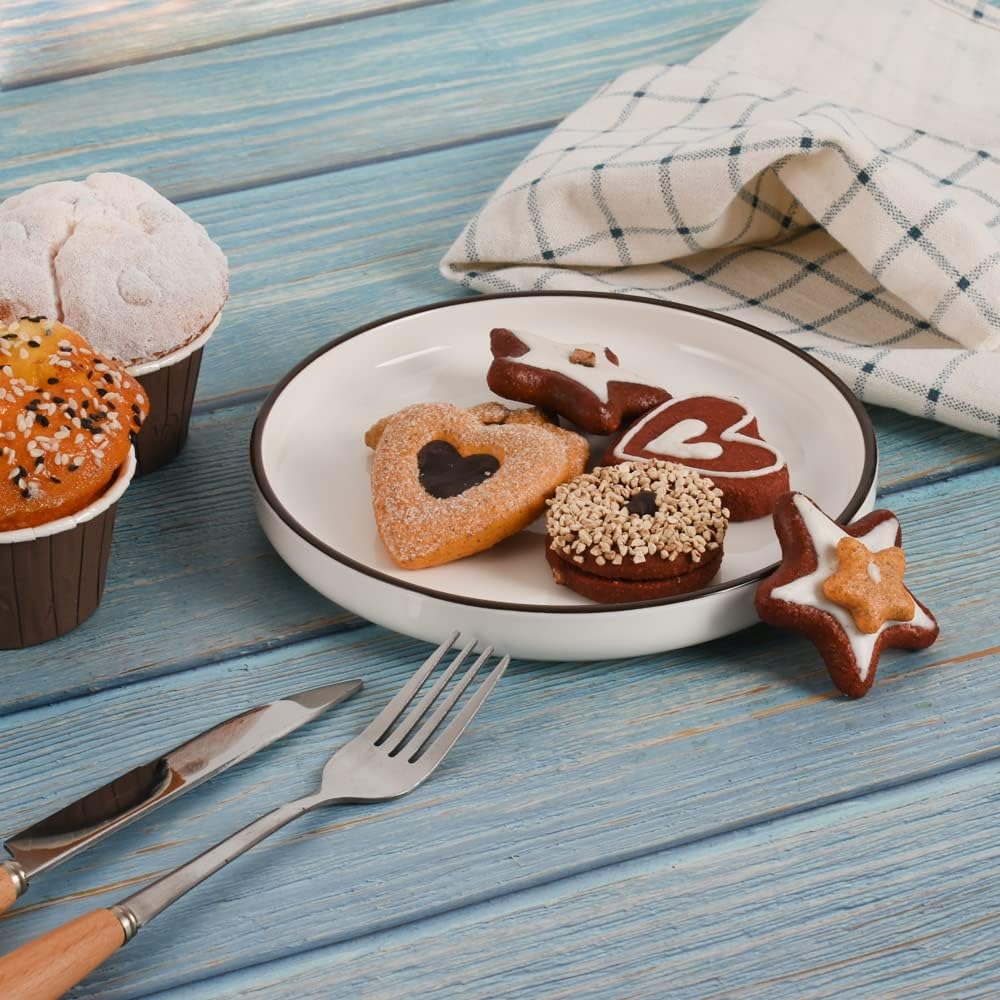 Hagao Fake Cookie Artificial Biscuits 6 PCS Kitchen Decor