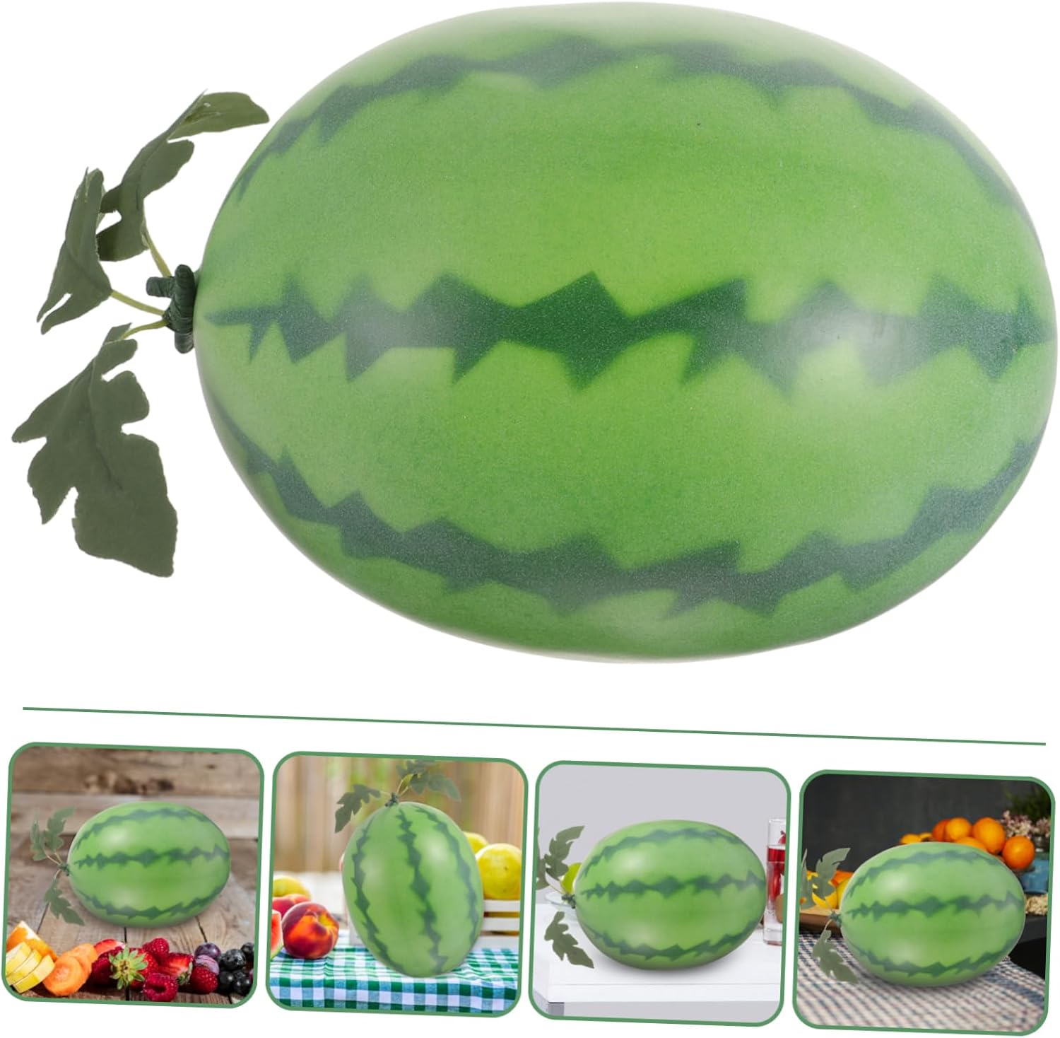 Artificial Watermelon Decor for Home and Photography
