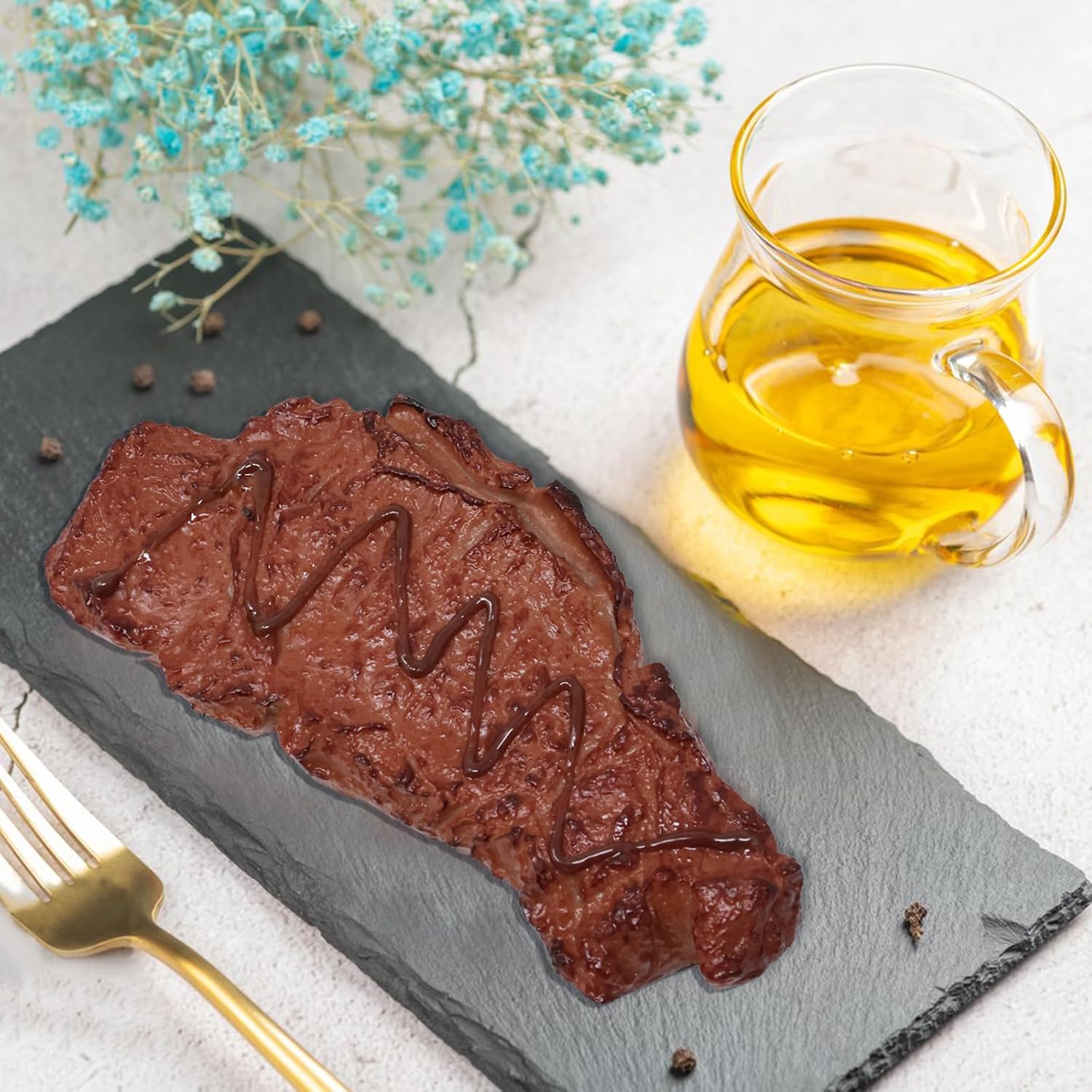 Honbay Realistic Artificial Roast Beef Decorations