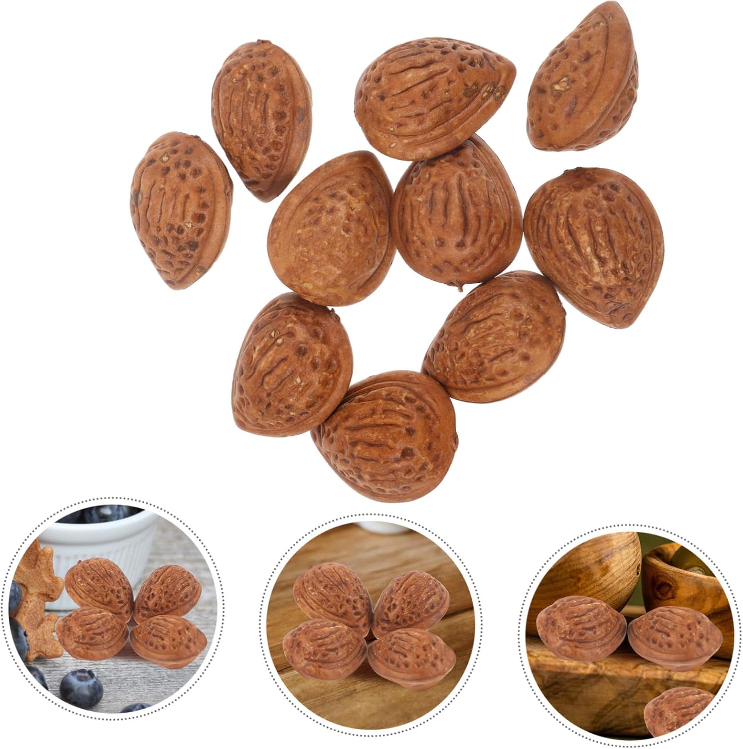 DECHOUS Artificial Nuts Decorations 5sets 10pcs