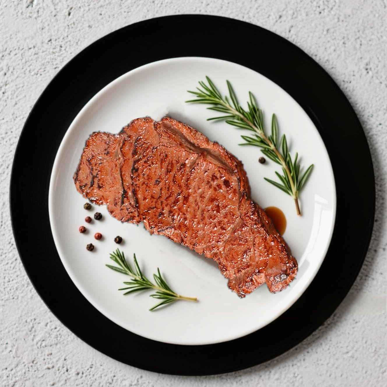 3PCS Artificial Steak for Kitchen Display and Photography Props