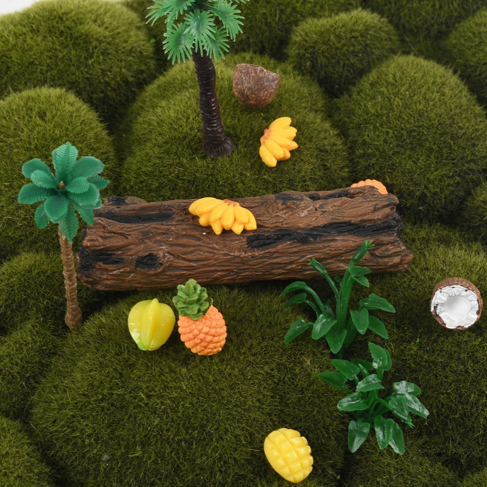 Mini Fake Fruit 30PCS Artificial Tropical Fruit Decor