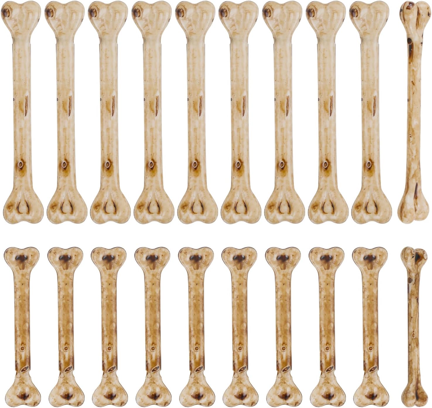 20 Pcs Mini Skeleton Bones Halloween Decor Prop 1