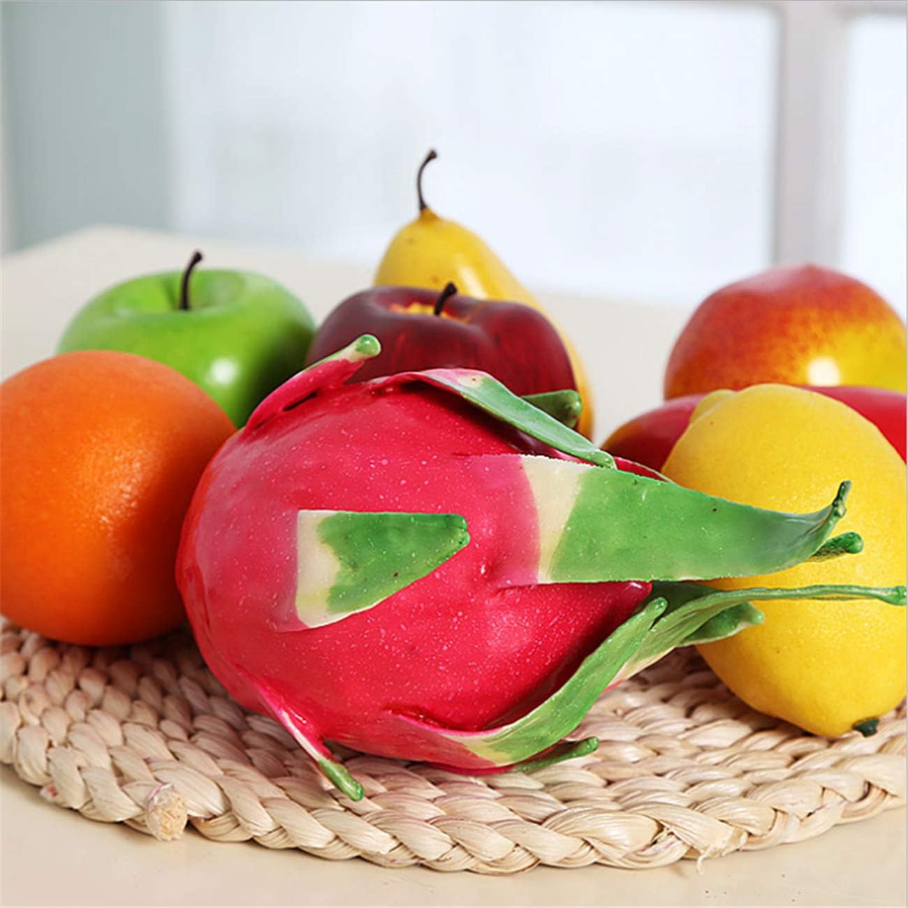 Zzooi 1PCS Artificial Pitaya Display Prop