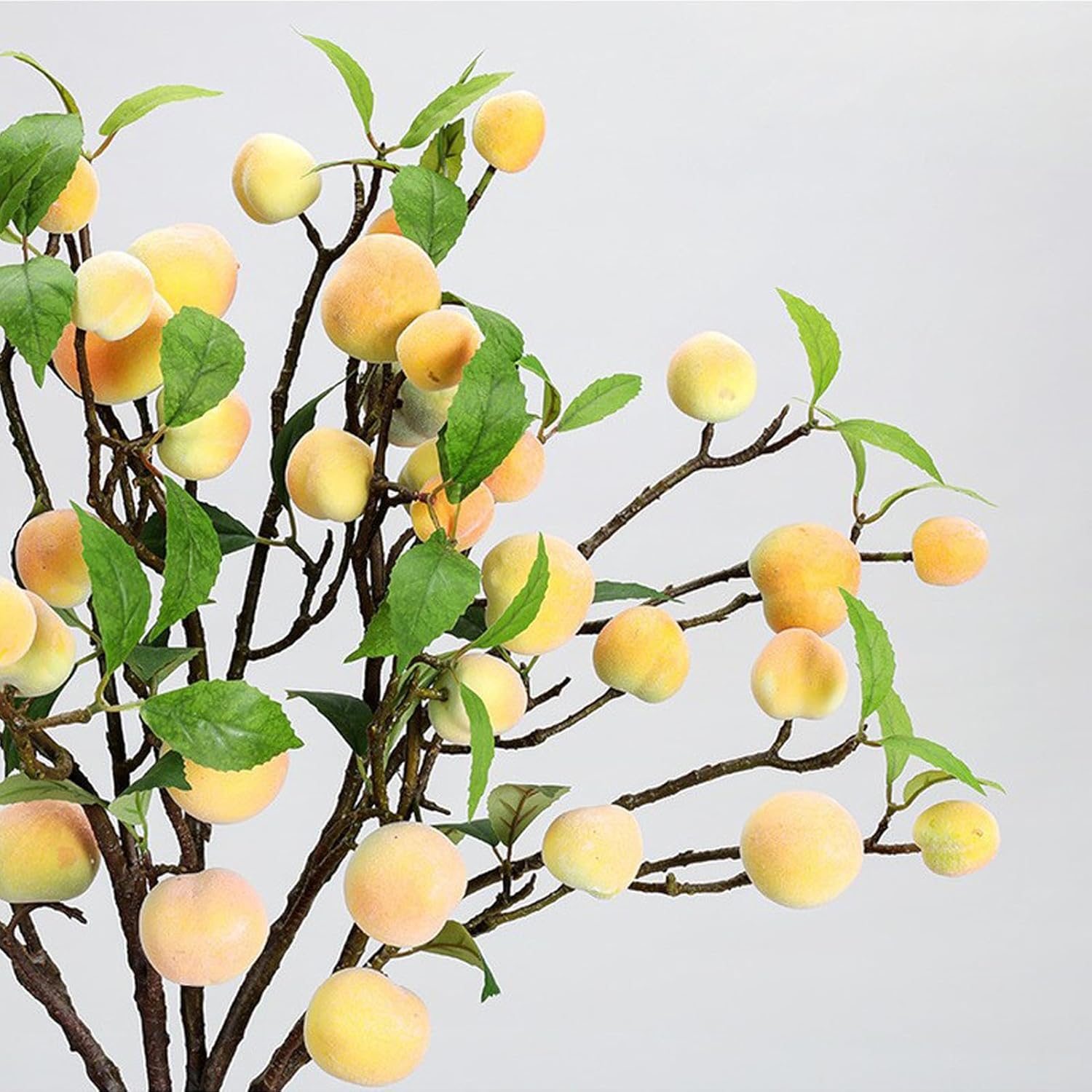 2 Pcs Artificial Fruit Branch for Home Decor