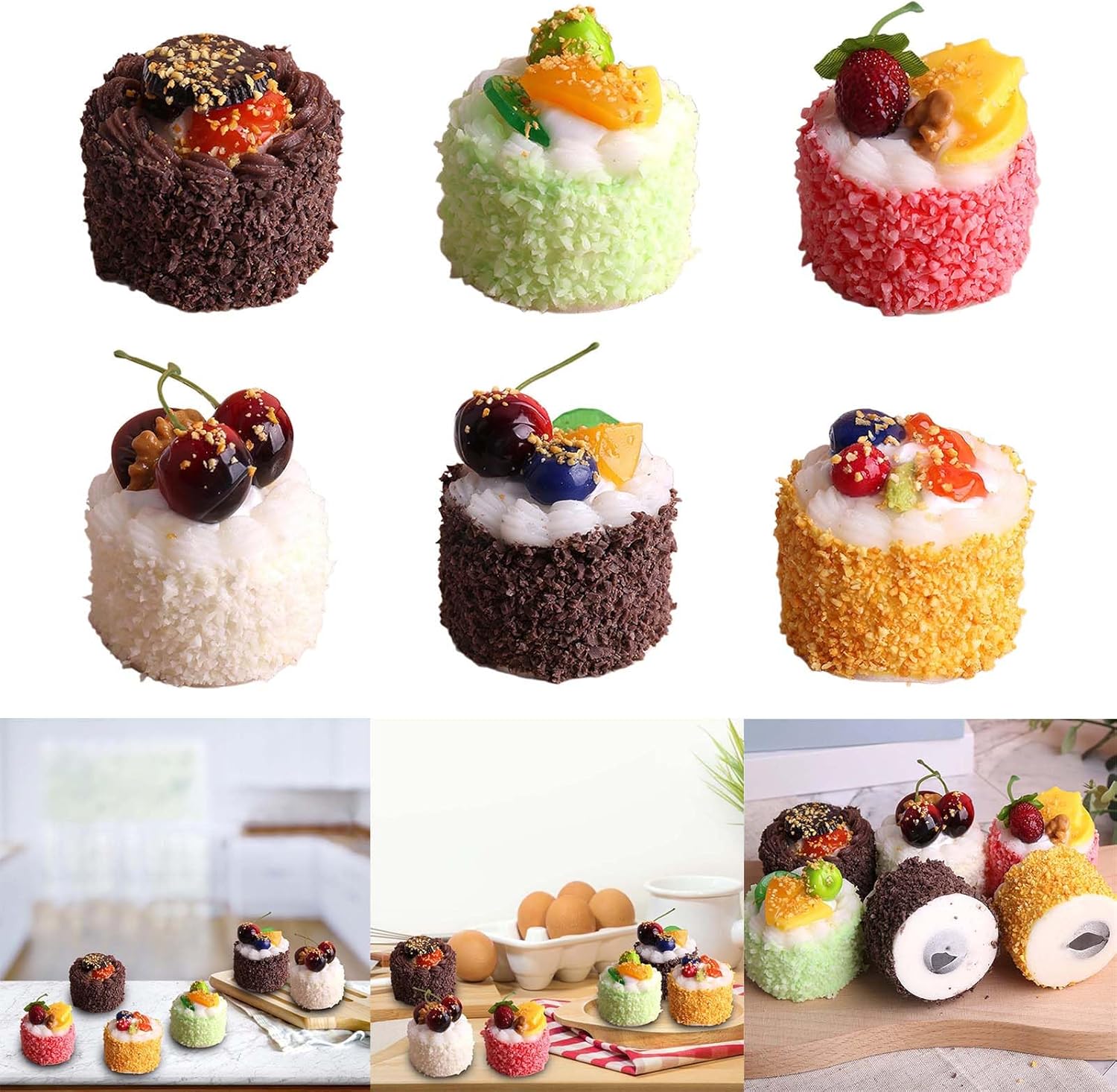 Realistic Artificial Cake Model for Display and Photography