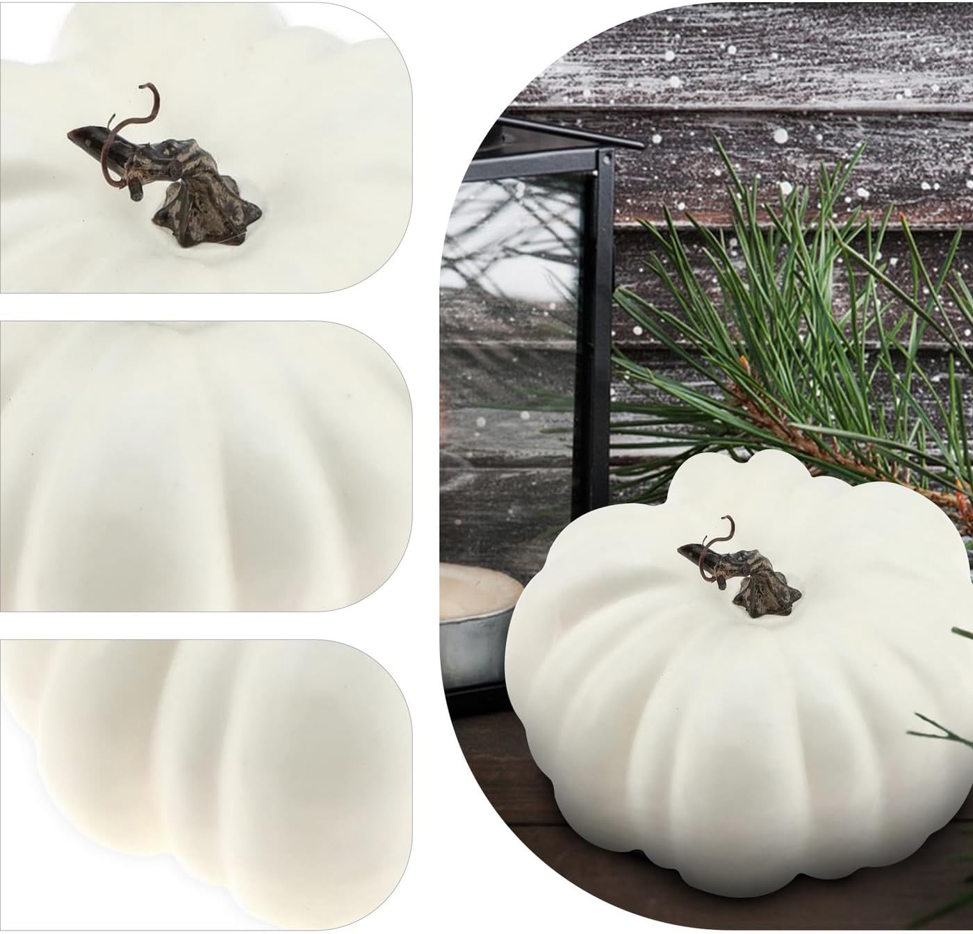Woration 82 Inch Artificial Halloween Pumpkin Decoration