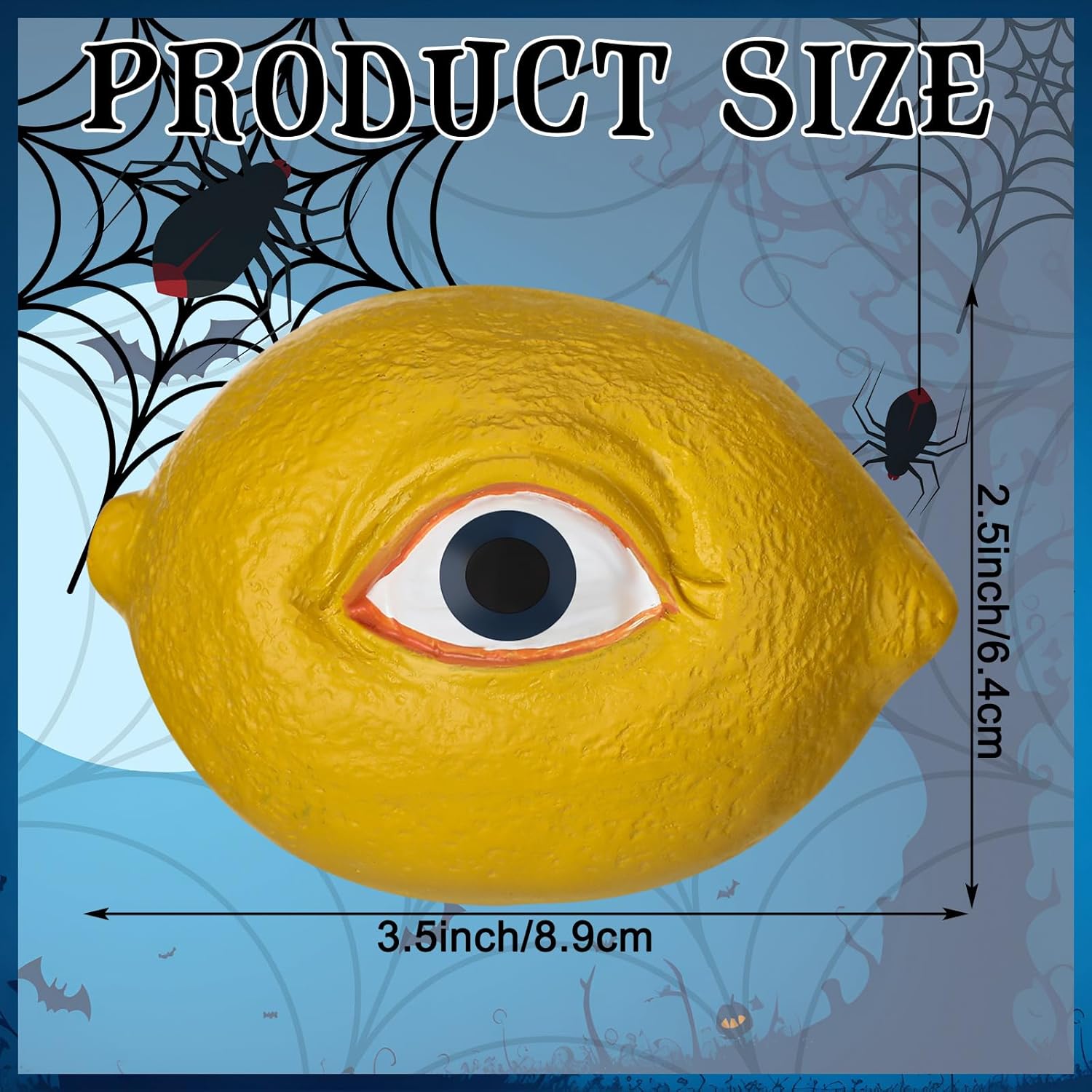 Realistic Halloween Life Size Lemon Prop