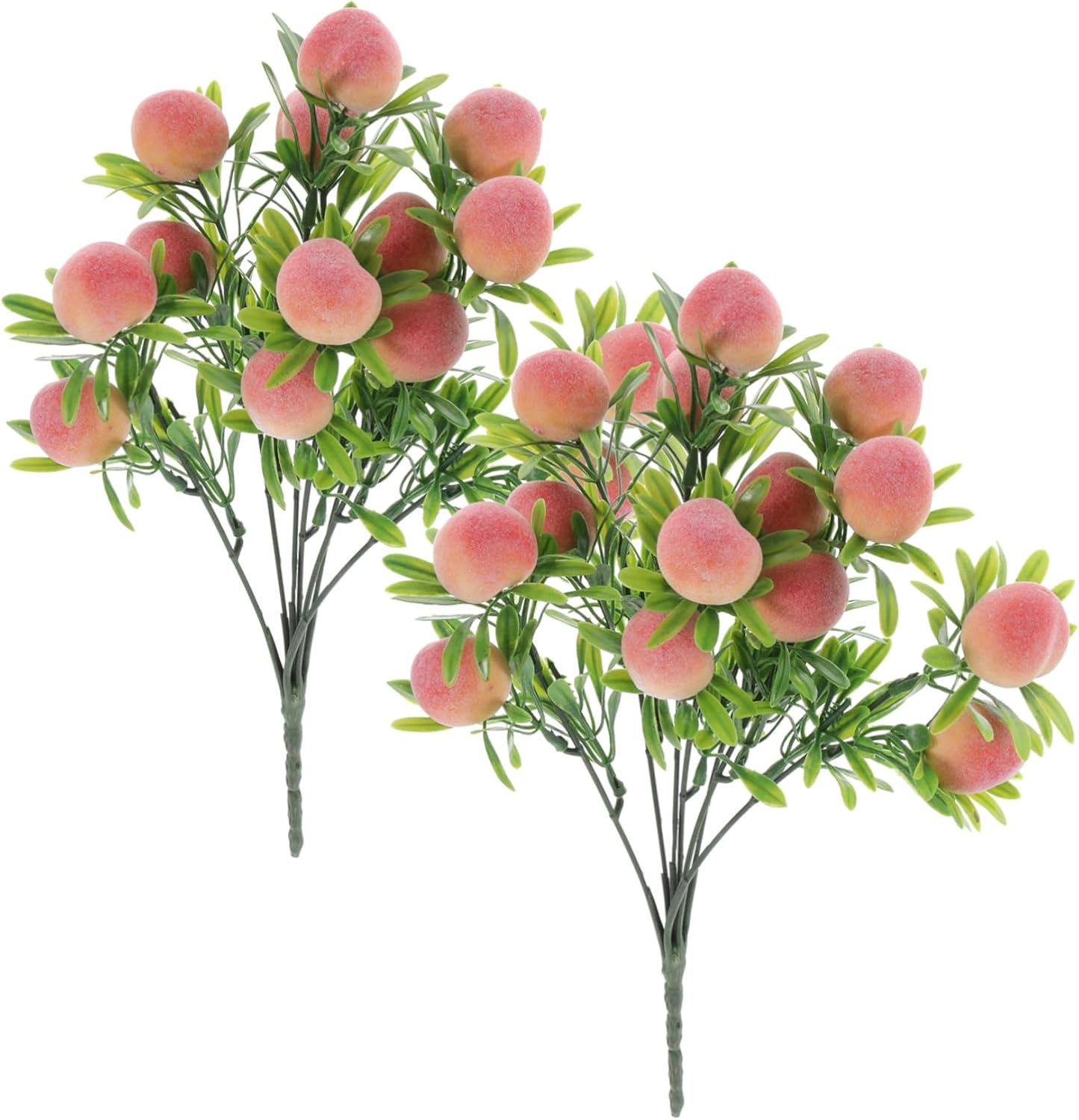 VOSAREA Artificial Peach Tree Branches Lifelike Decor