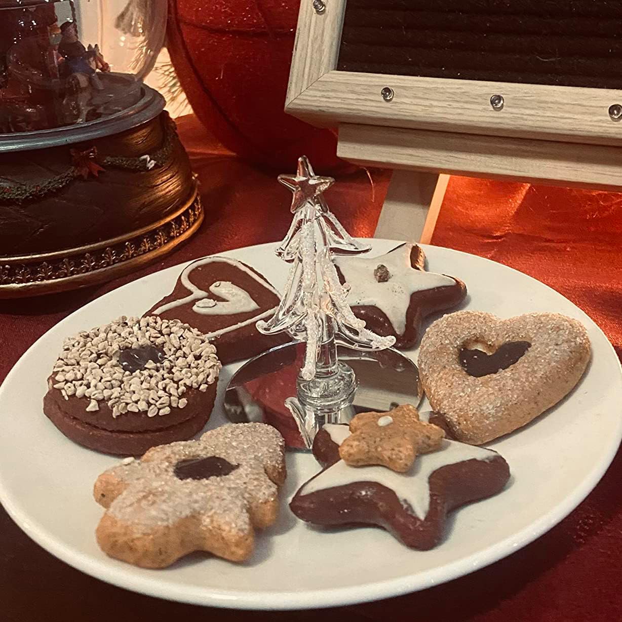 XGNG 6PCS Realistic Artificial Cookie Biscuit Display Decor