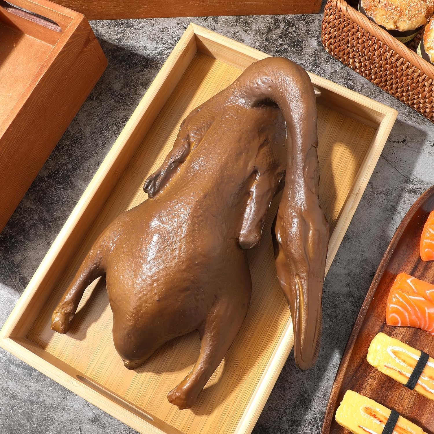 Lifelike Artificial Roast Model for Decor and Photography