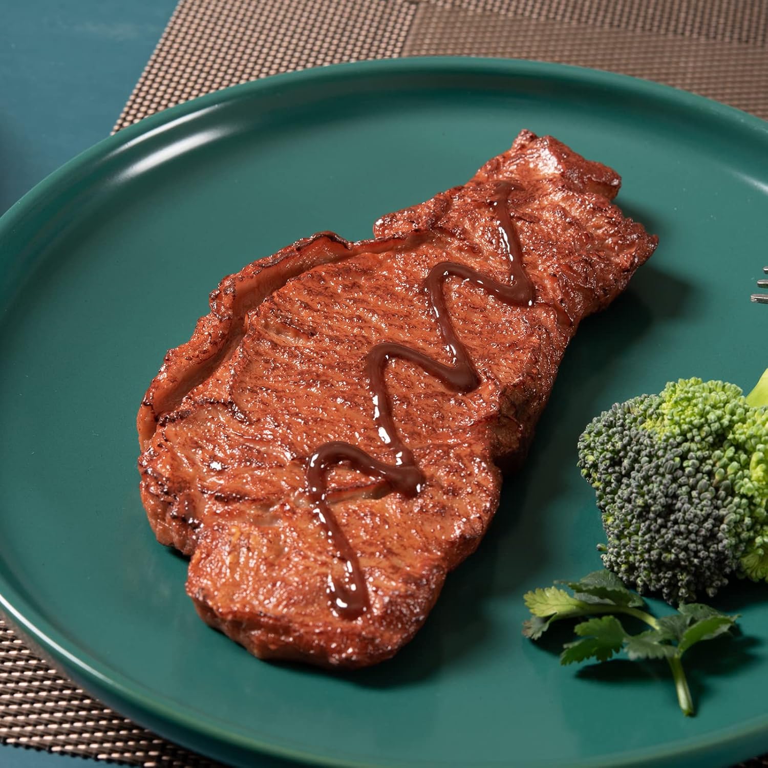 Gunsound Artificial Roast Beef Cooking Model for Kitchen Decor