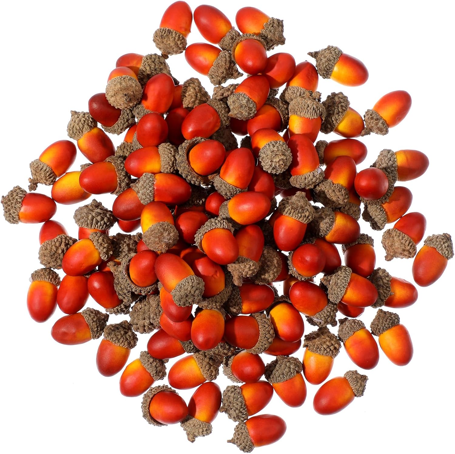 Pangda 60 Pack Artificial Acorns Lifelike for Decor