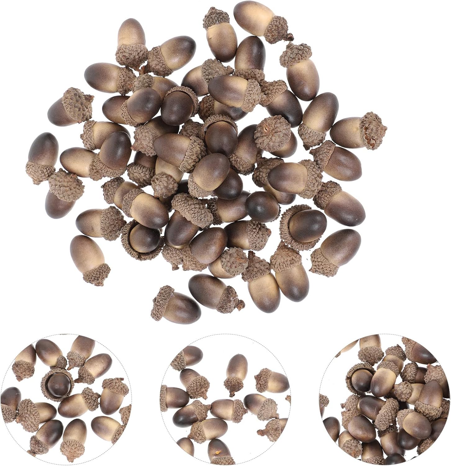Artificial Acorns 60 PCS Lifelike Autumn Decor