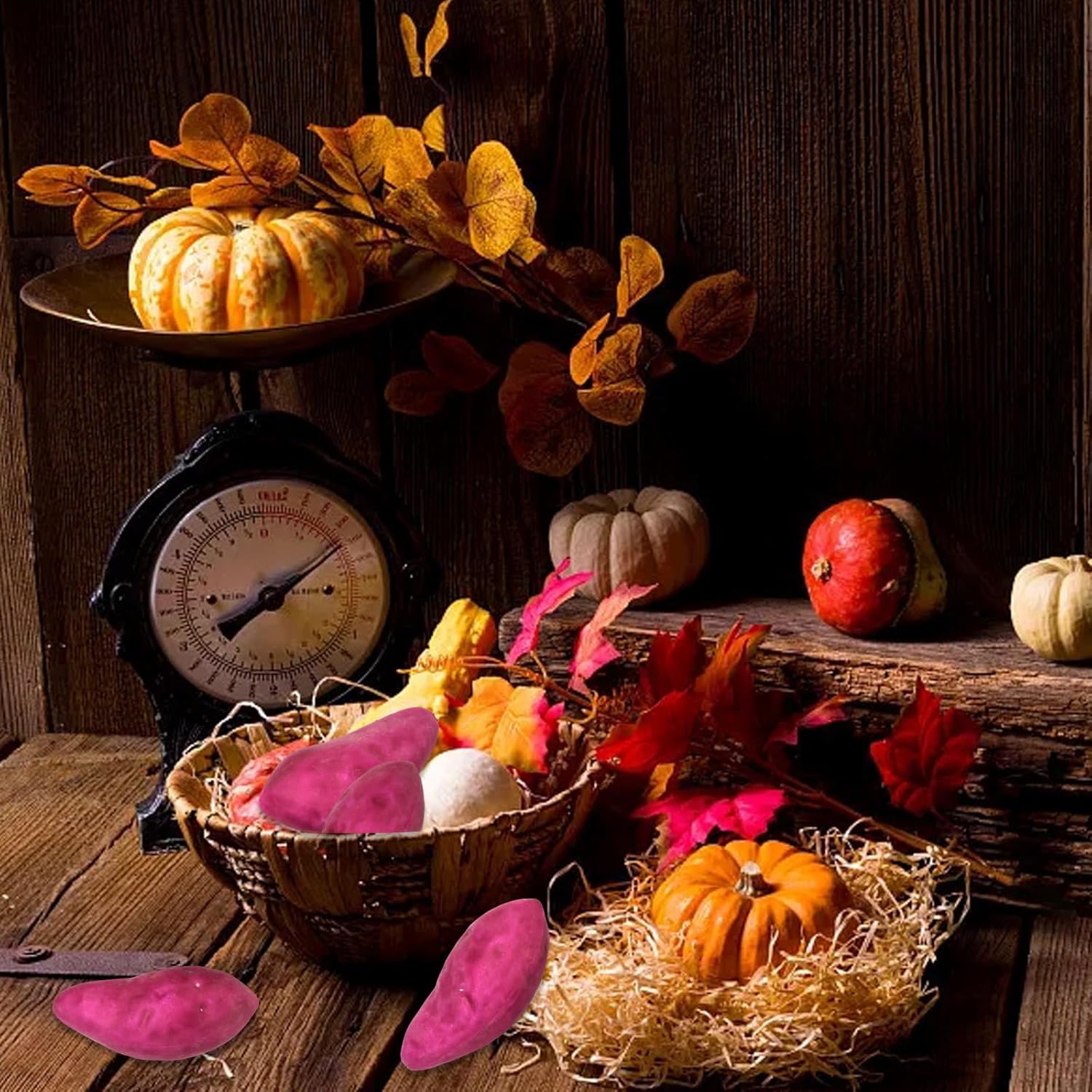 Honbay 4PCS Realistic Sweet Potato Decorations