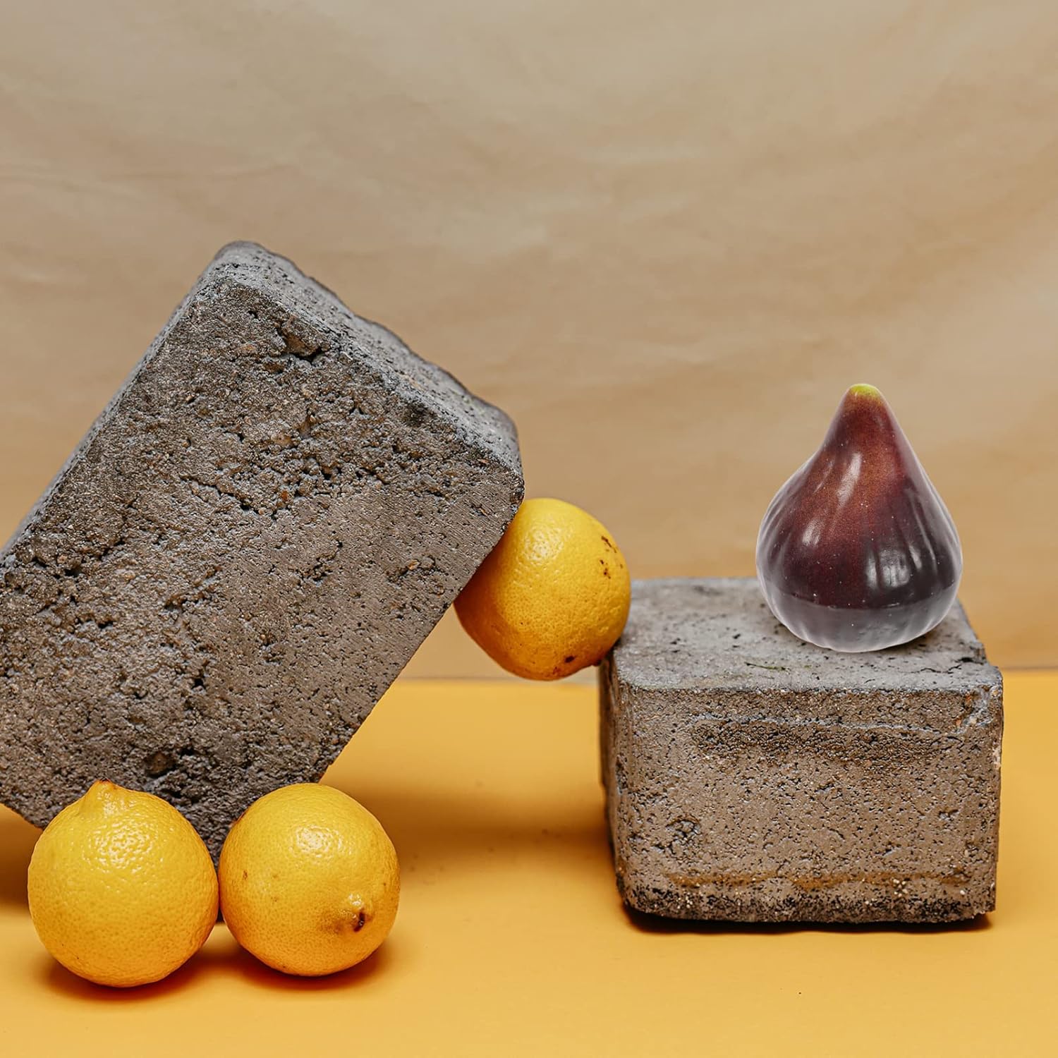 5PCS Artificial Fig Decor for Home Kitchen Photography Props