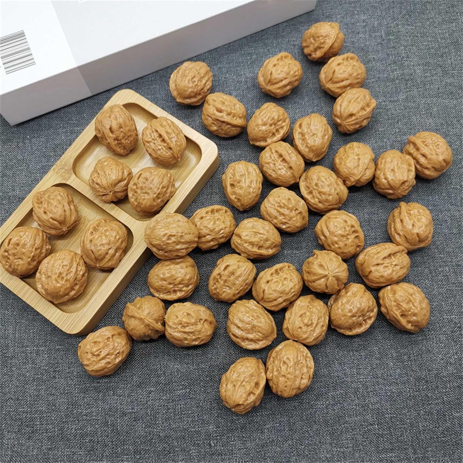 10 Piece Simulation Walnut Artificial Fruit Decor