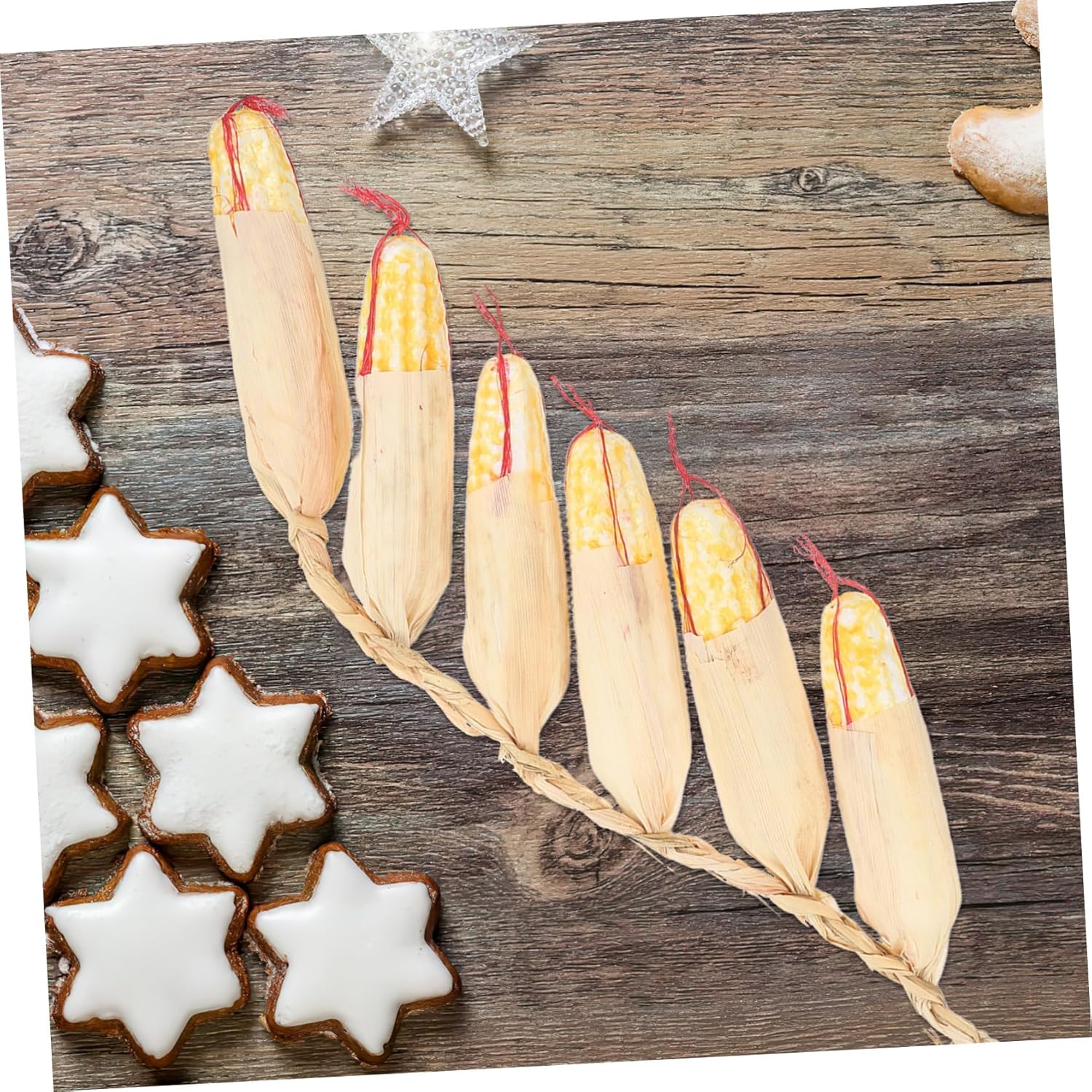 IMIKEYA Artificial Corn Skewers Set of 2