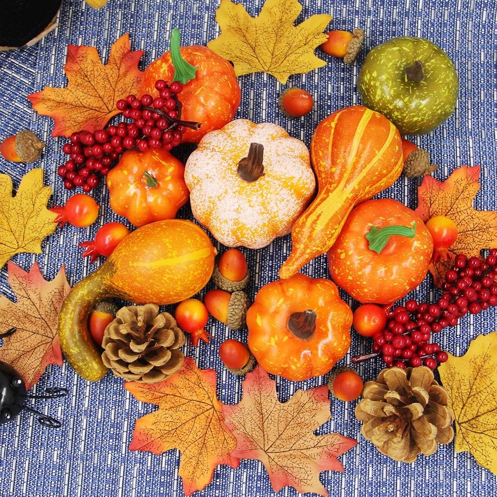 winemana 57pcs Fall Decor for Home and Thanksgiving
