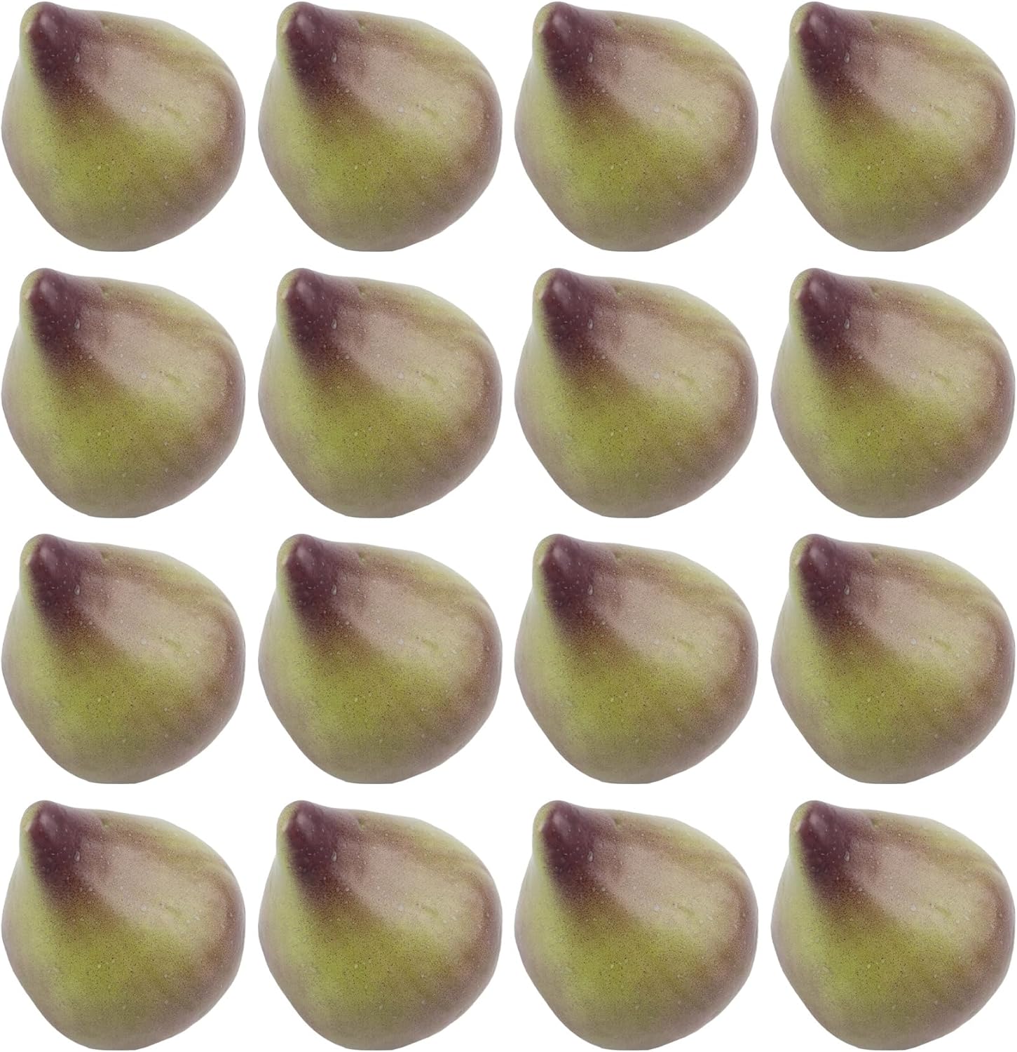 12 Pack Artificial Figs Realistic Fake Fruit Decor
